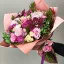 Vimy Pembe Anastasia Çiçek Buketi
